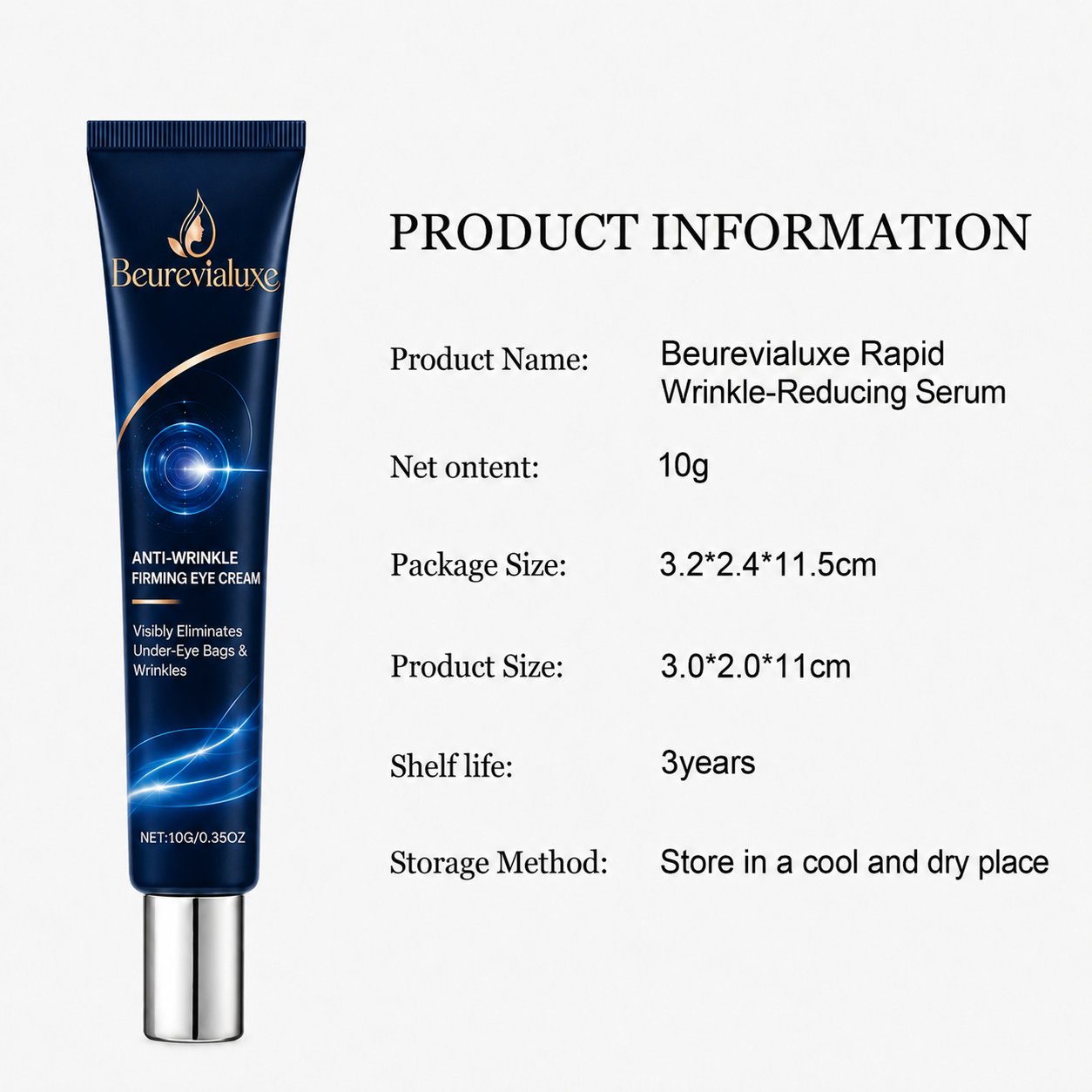 Beurevialuxe™ Rapid Smoothing Serum | A Firmer, Fresher Look in Just 60 Seconds