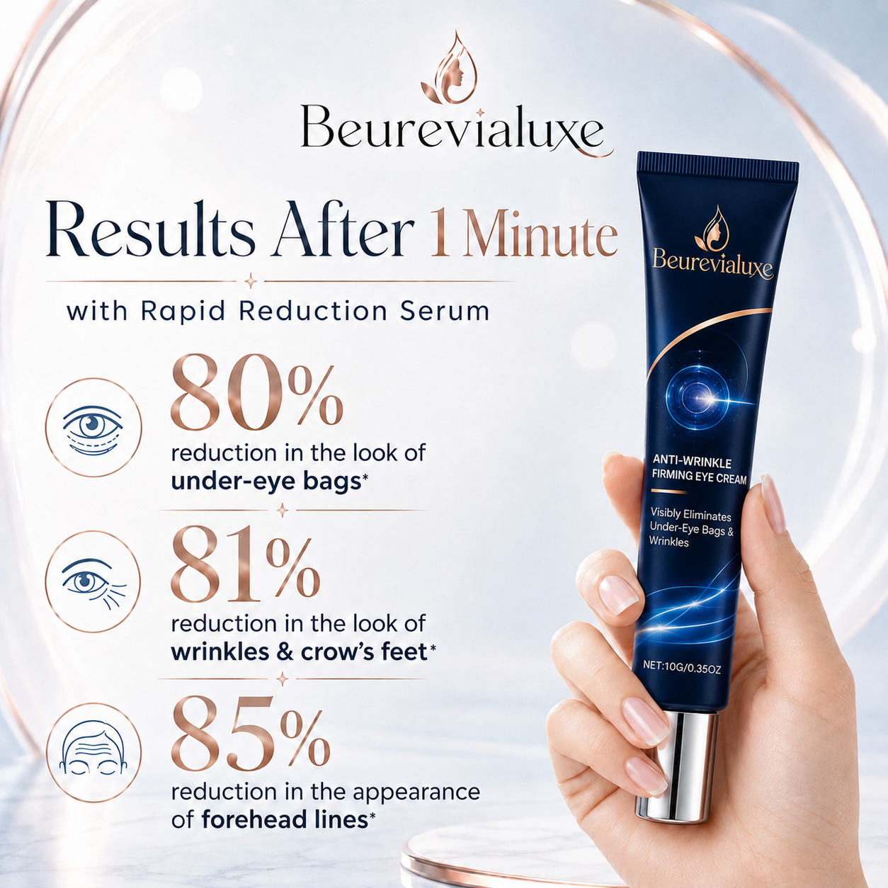 Beurevialuxe™ Rapid Smoothing Serum | A Firmer, Fresher Look in Just 60 Seconds