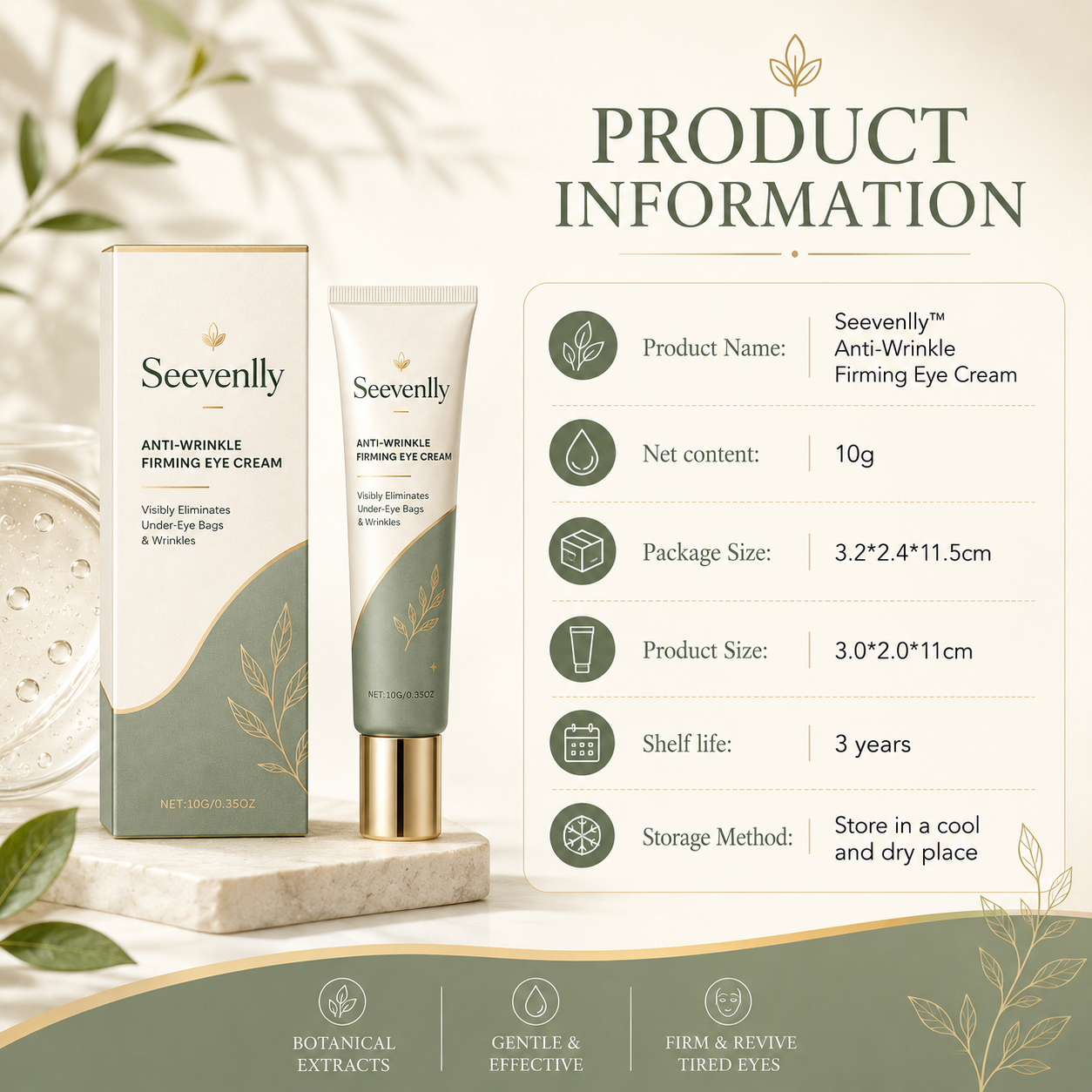 Seevenlly™ Instant Face Tightener – Visible Lift in 30 Seconds